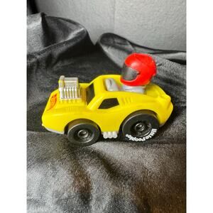 Hot Wheels Wheelies Micro Car Mattel 2023 Yellow